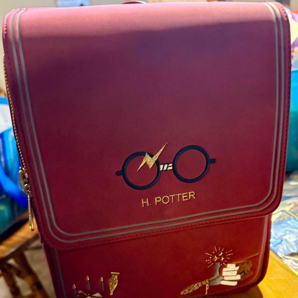 Loungefly Harry Potter Red Backpack
